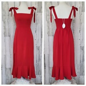 NWT Red Lightweight Dress